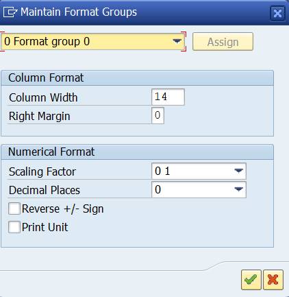 format group 0