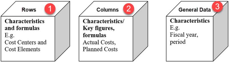 Main elements of Report Painter Report