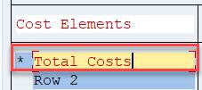 Total Costs