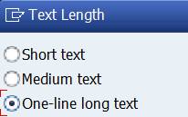 Menu: Header text length