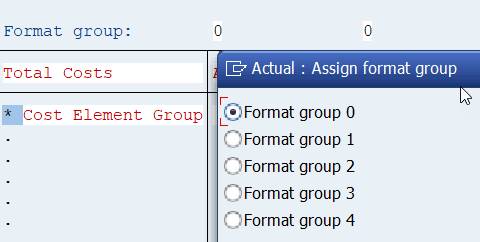 assign format group